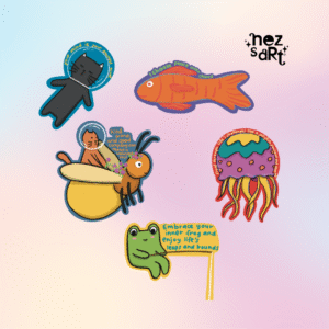 NEZS.ART Dreamy Landscape Die-cut Stickers