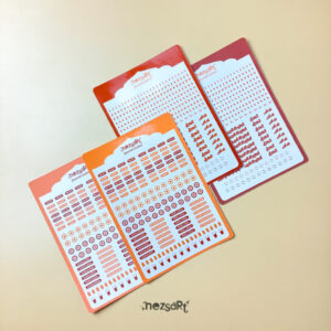 NEZS.ART Arabic Theme Journal Stickers