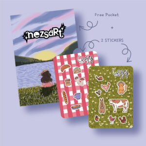 NEZS.ART Cozy Theme Sticker | loose / set