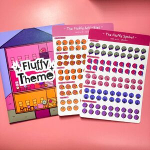NEZS.ART The Fluffy Theme Stickers