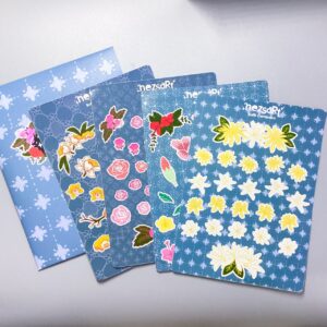 NEZS.ART Batik Theme stickers | loose / set