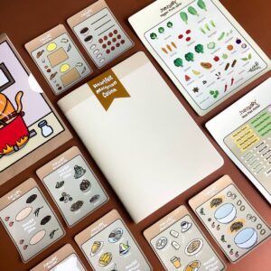 NEZS.ART Heartfelt Malaysian Cuisine Theme Notebook (Dotted pages)